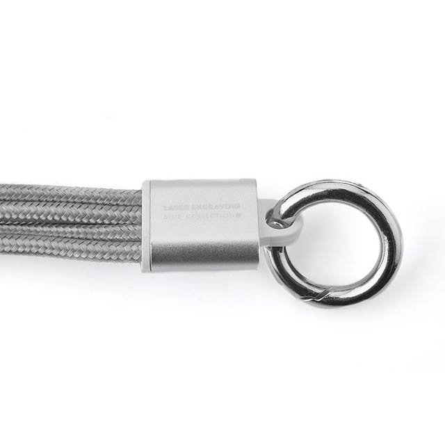 USB kabel 3 v 1 TAUS - stříbrná