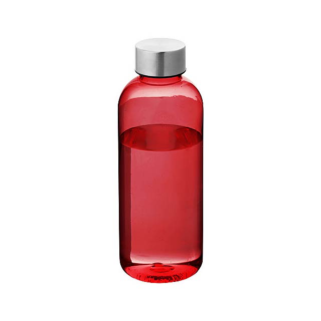 Láhev Spring - transparentní červená