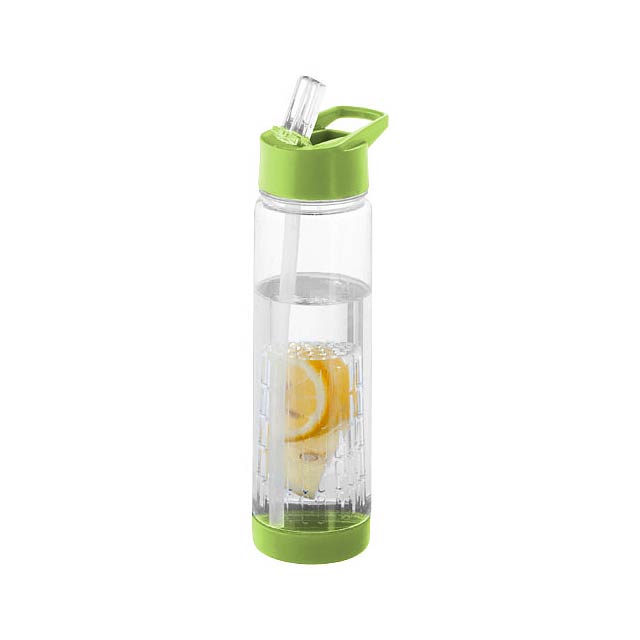 Tutti frutti 740 ml Tritan™ Sportflasche mit Fruchtsieb - Transparente