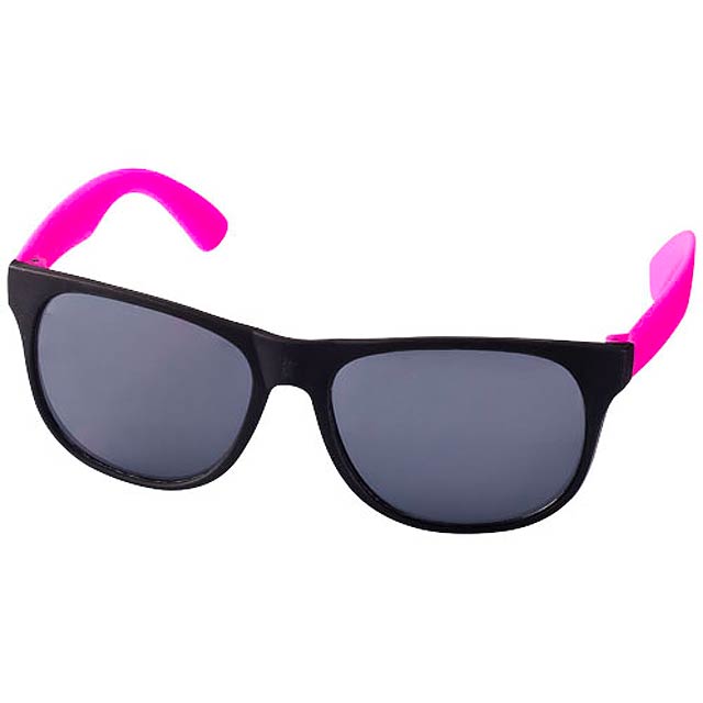 Retro duo-tone sunglasses - pink