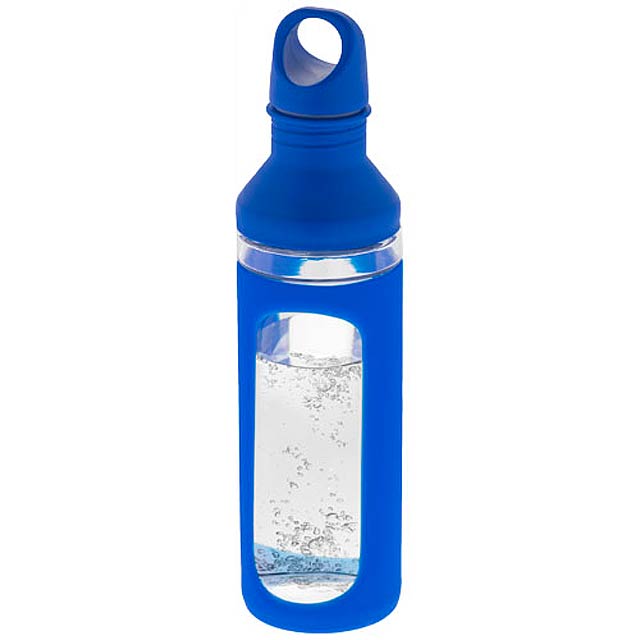 Hover 590 ml glass sport bottle - blue