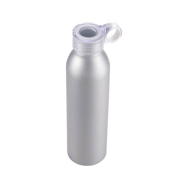 Grom 650 ml Aluminium Sportflasche - Silber