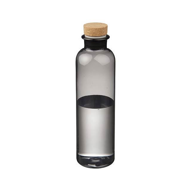 Sparrow 650 ml Tritan™ Sportflasche mit Korkdeckel - schwarz