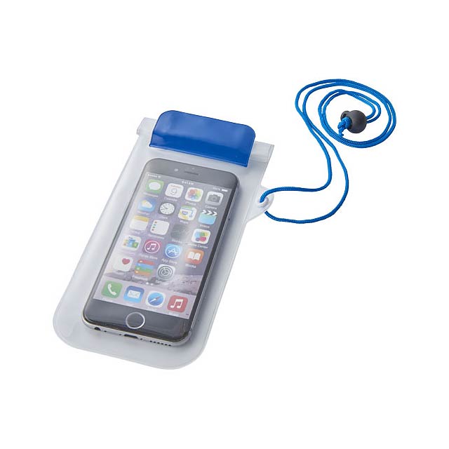Mambo waterproof smartphone storage pouch - blue
