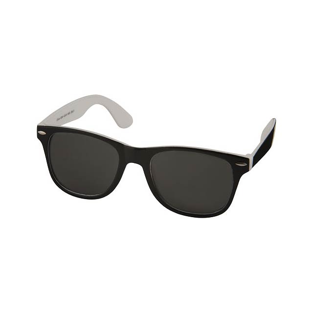 Sun Ray sunglasses with two coloured tones - white