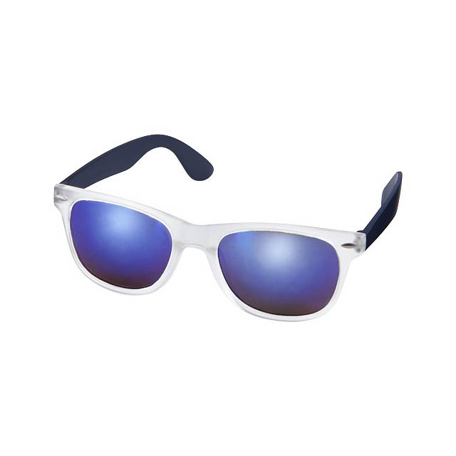 Sun Ray sunglasses with mirrored lenses - blue