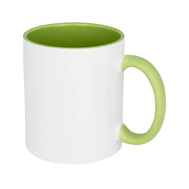Pix 330 ml ceramic sublimation colour pop mug - lime