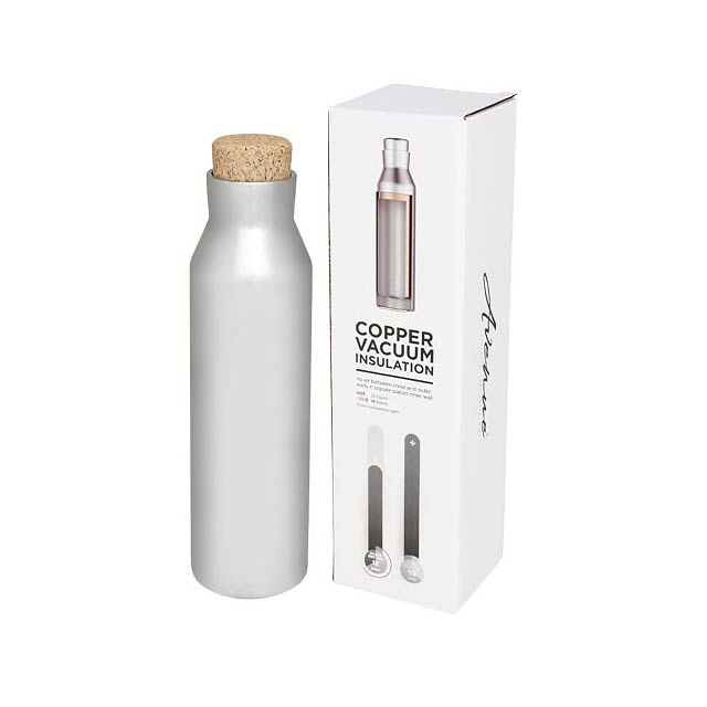 Norse 590 ml copper vacuum insulated bottle - silver