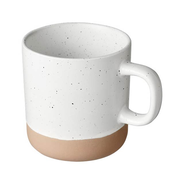 Pascal 360 ml ceramic mug - white