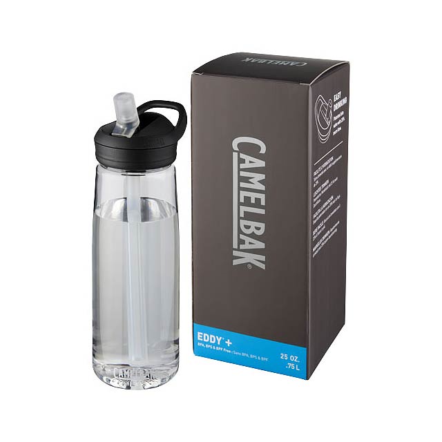 Eddy+ 750 ml Tritan™ Sportflasche - Transparente