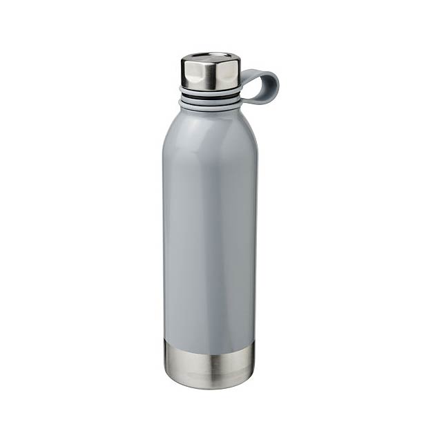Perth 740 ml stainless steel sport bottle - grey