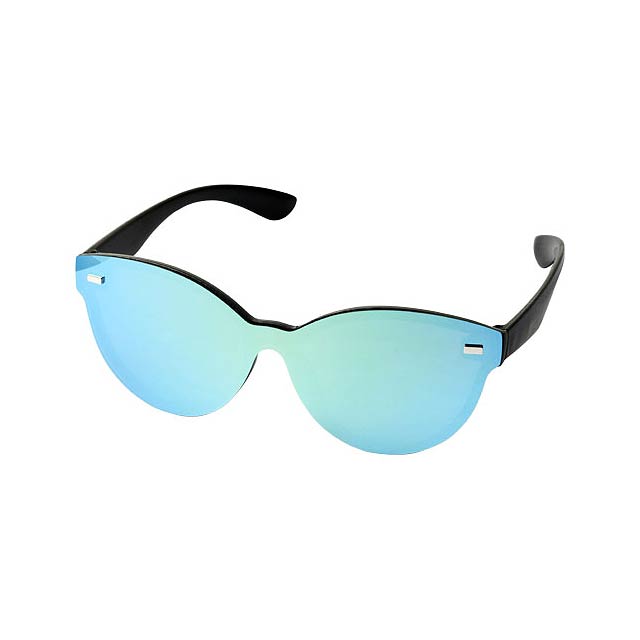 Shield Sonnenbrille mit vollverspiegelten Gläsern - Gelb