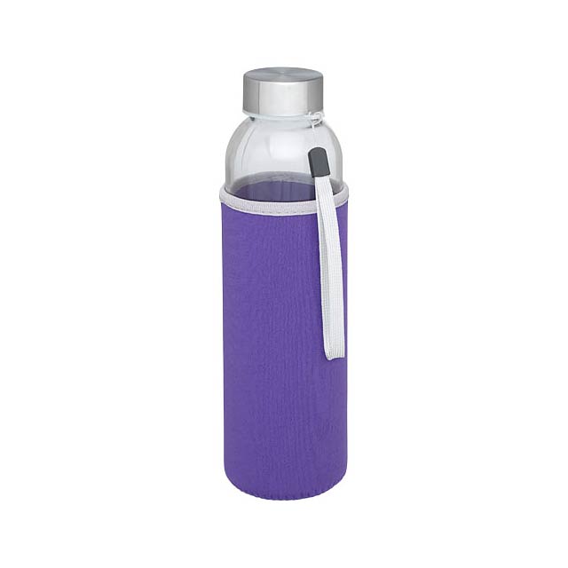 Bodhi 500 ml glass sport bottle - violet