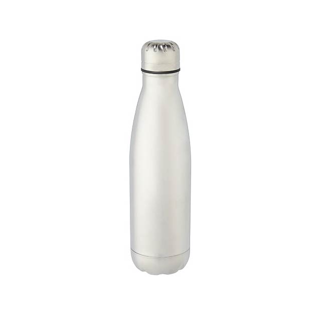 Cove 500 ml vacuum insulated stainless steel bottle - silver