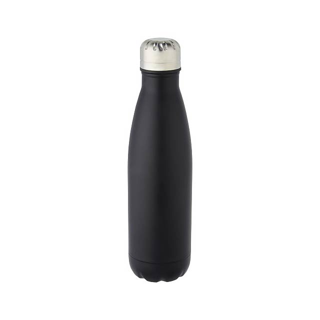 Cove 500 ml vacuum insulated stainless steel bottle - black