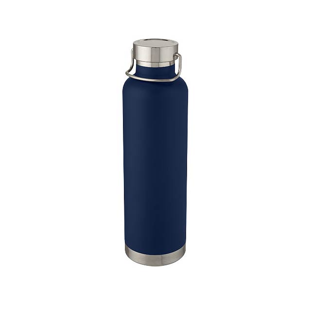 Thor 1 l Kupfer-Vakuum Isolier-Sportflasche - blau
