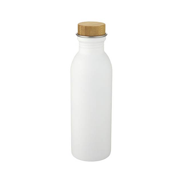 Kalix 650 ml Sportflasche aus Edelstahl - Weiß 