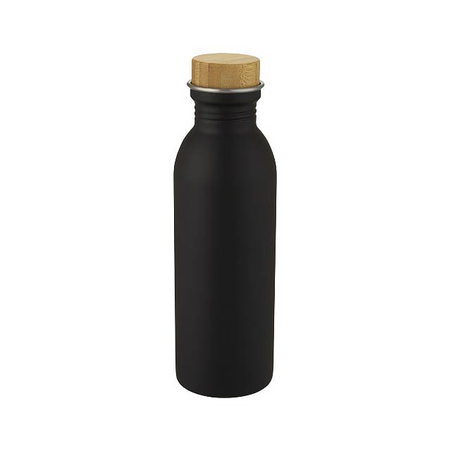 Kalix 650 ml stainless steel sport bottle - black