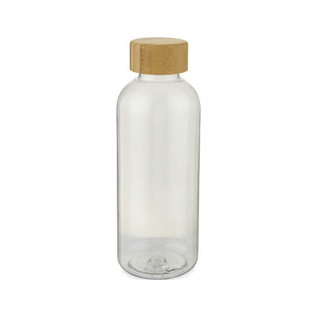 Ziggs 650 ml recycled plastic sports bottle - transparent