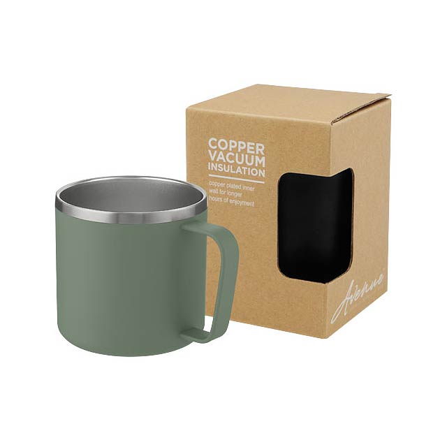 Nordre 350 ml copper vacuum insulated mug - green