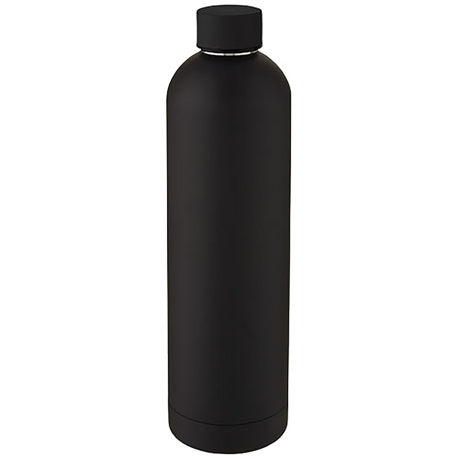 Spring 1 L copper vacuum insulated bottle - black