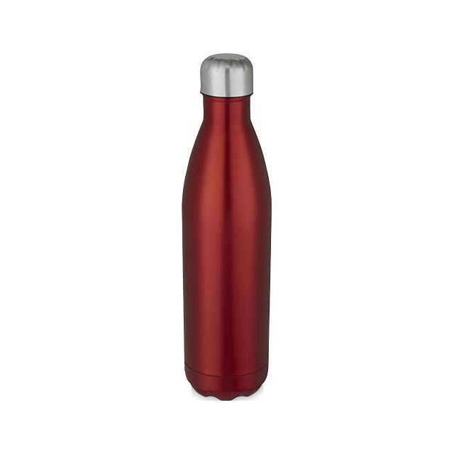 Nerezová termo láhev o objemu 750 ml s vakuovou izolací Cove - transparentní červená