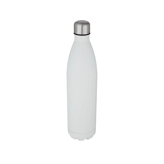 Cove 1 L vacuum insulated stainless steel bottle - white