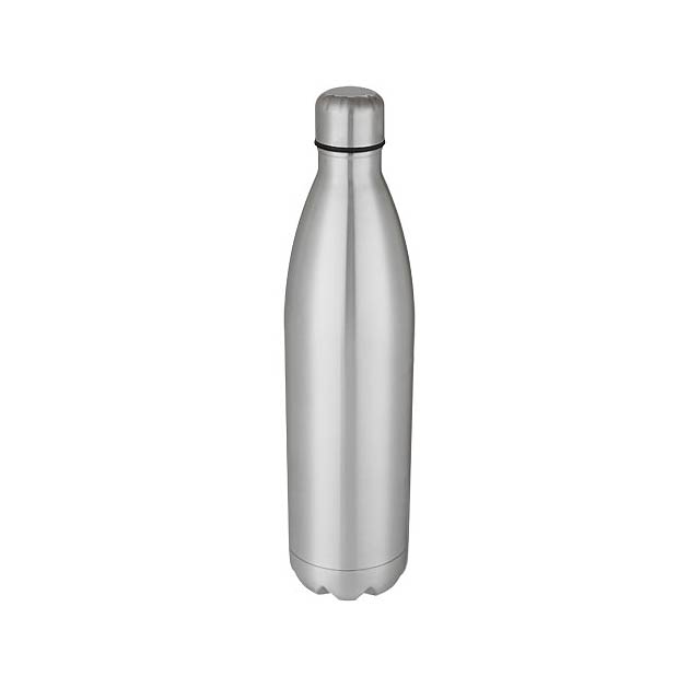 Cove 1 L vacuum insulated stainless steel bottle - silver