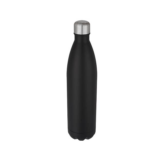 Cove 1 L vacuum insulated stainless steel bottle - black
