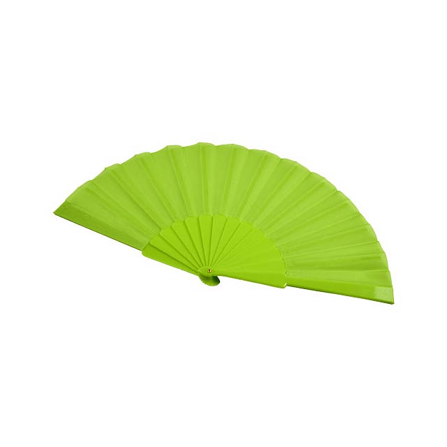 Maestral foldable handfan in paper box - green