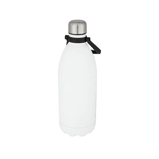 Cove 1,5 l Vakuum-Isolierflasche - Weiß 
