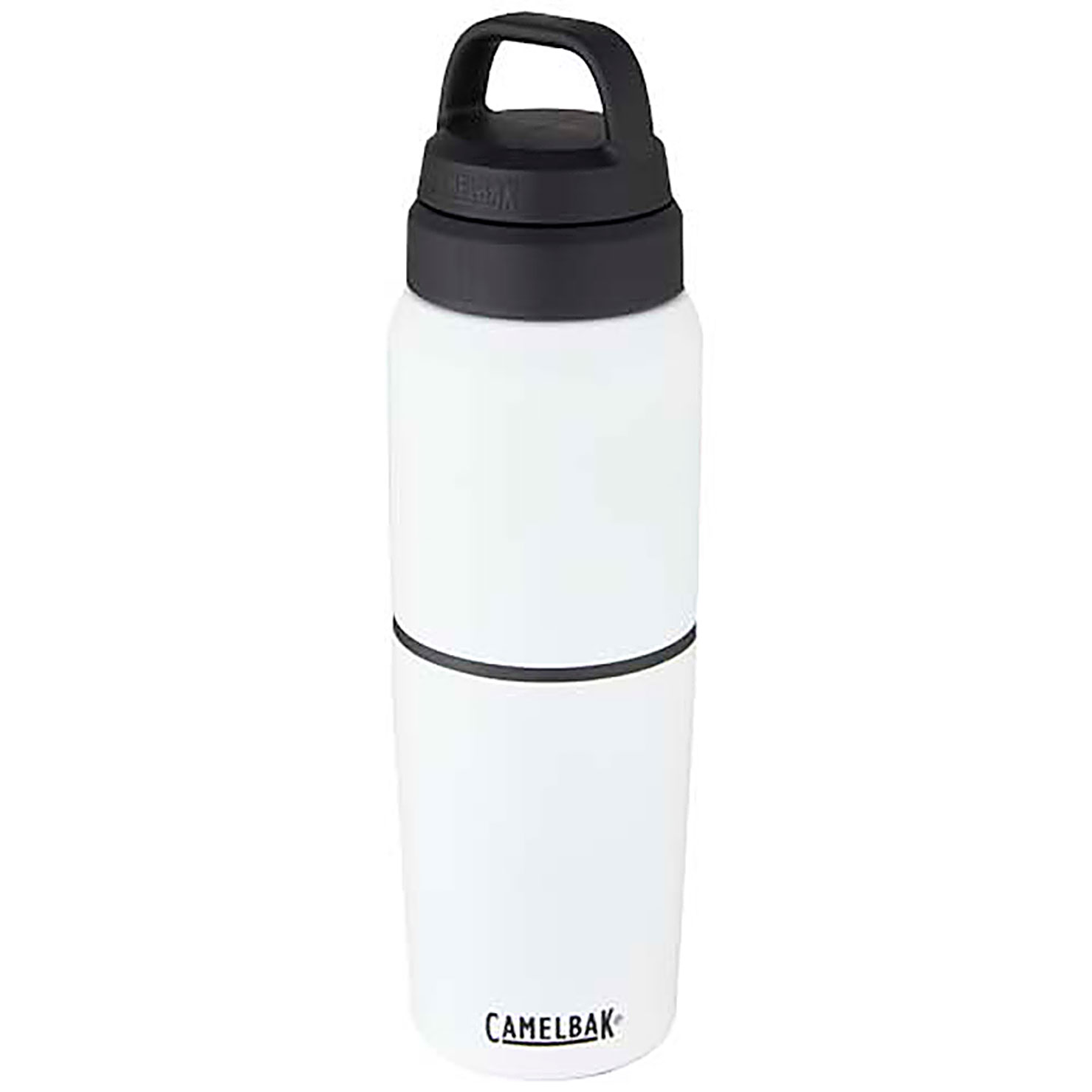 CamelBak® MultiBev 500 ml vakuumisolierte Edelstahlflasche und 350 ml Becher - Weiß 