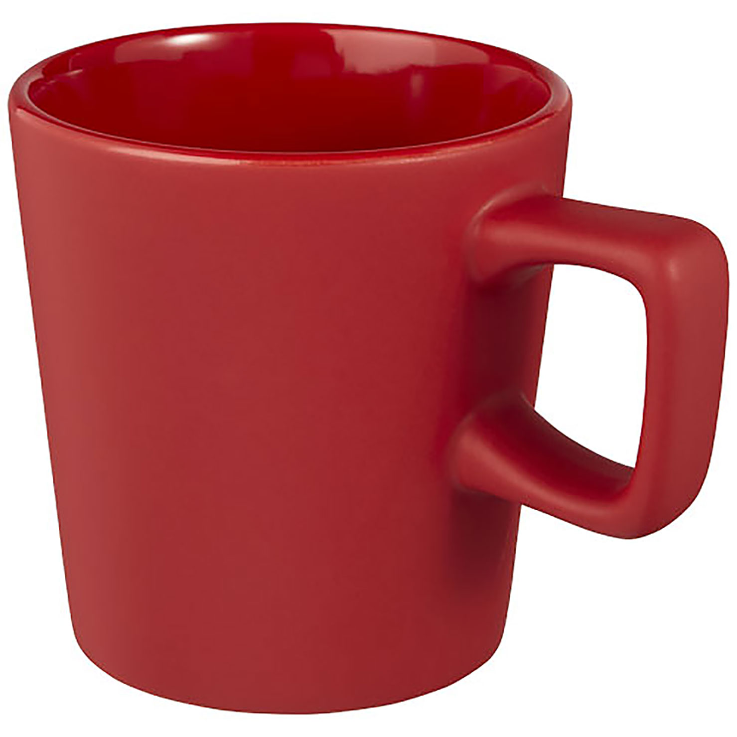 Ross 280 ml ceramic mug - red