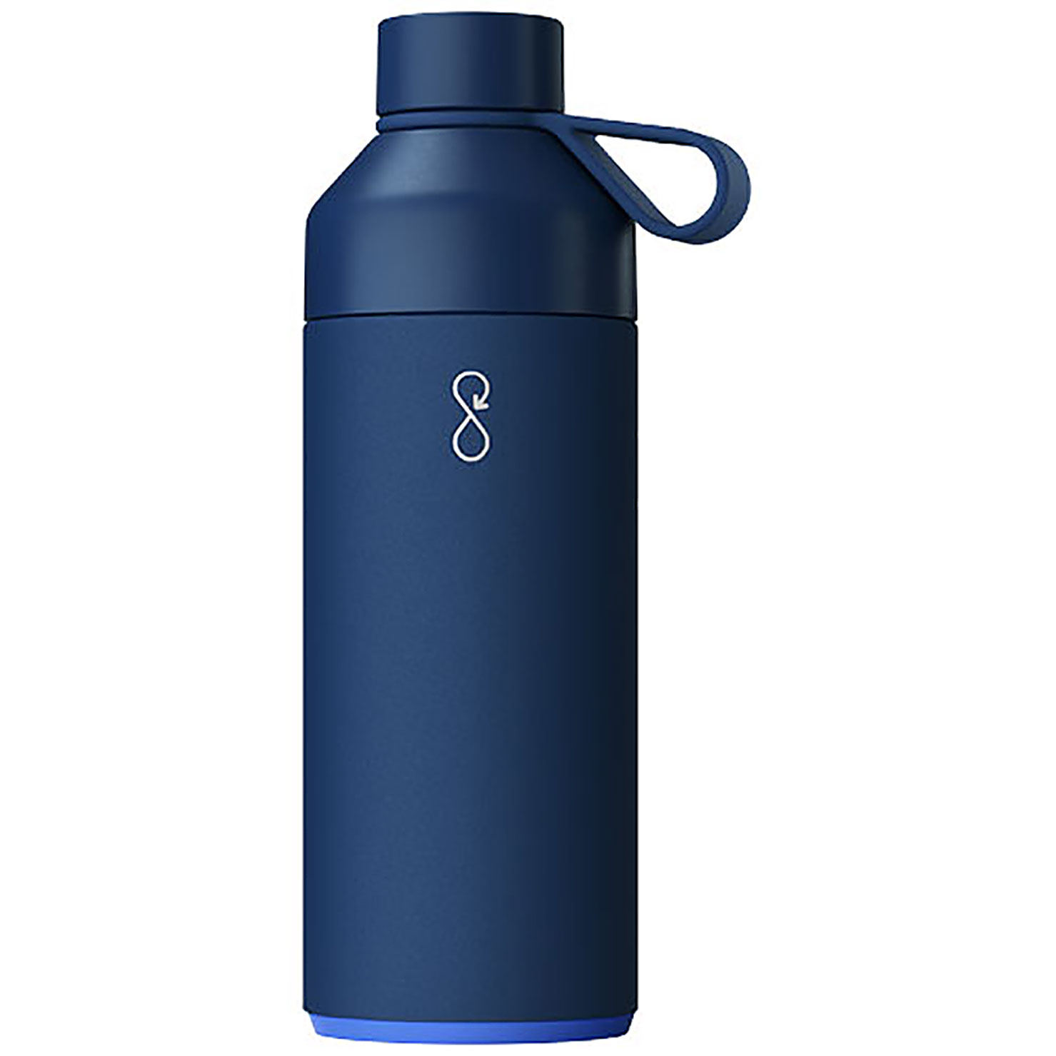 Big Ocean Bottle 1 L vakuumisolierte Flasche - blau