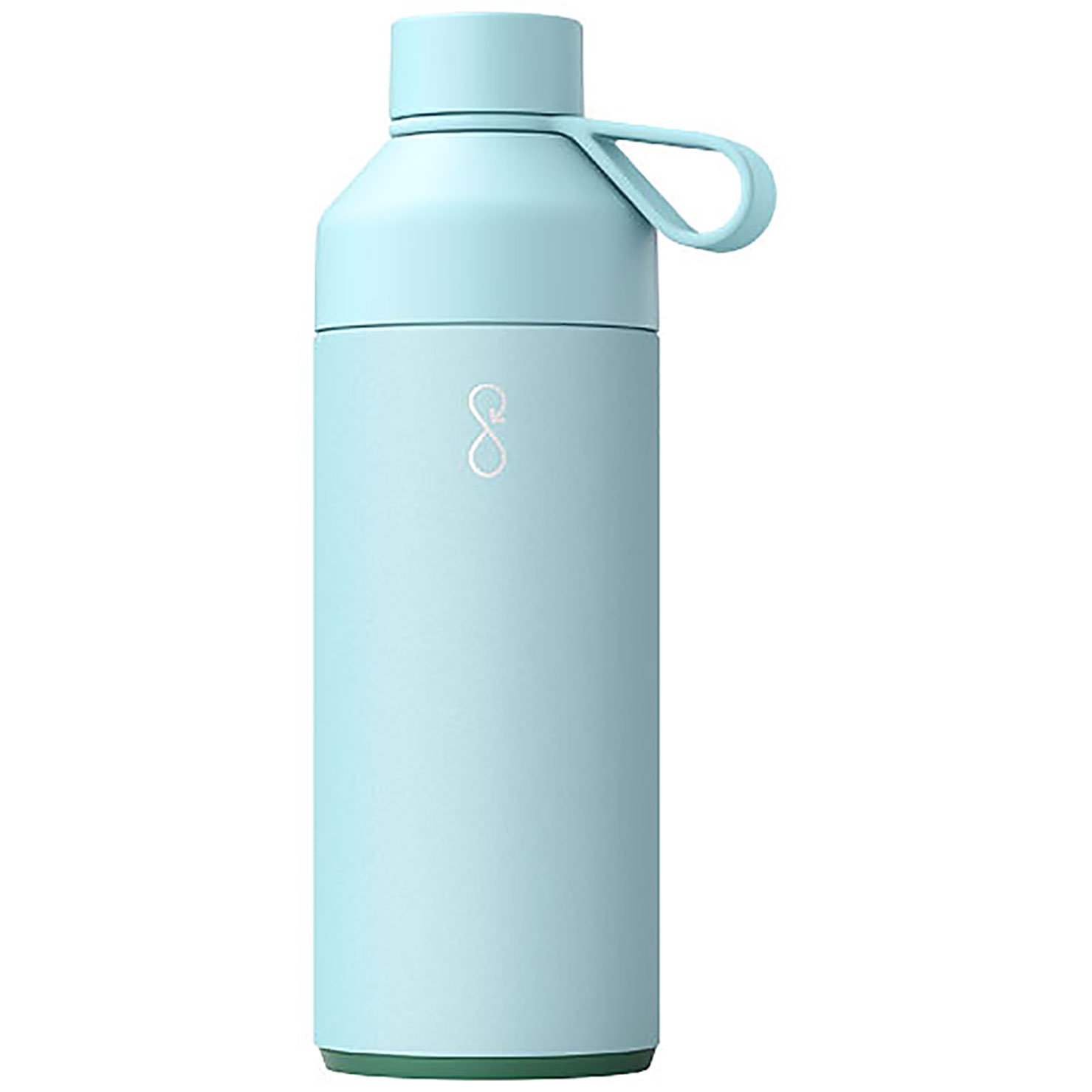 Big Ocean Bottle 1000 ml vacuum insulated water bottle - baby blue