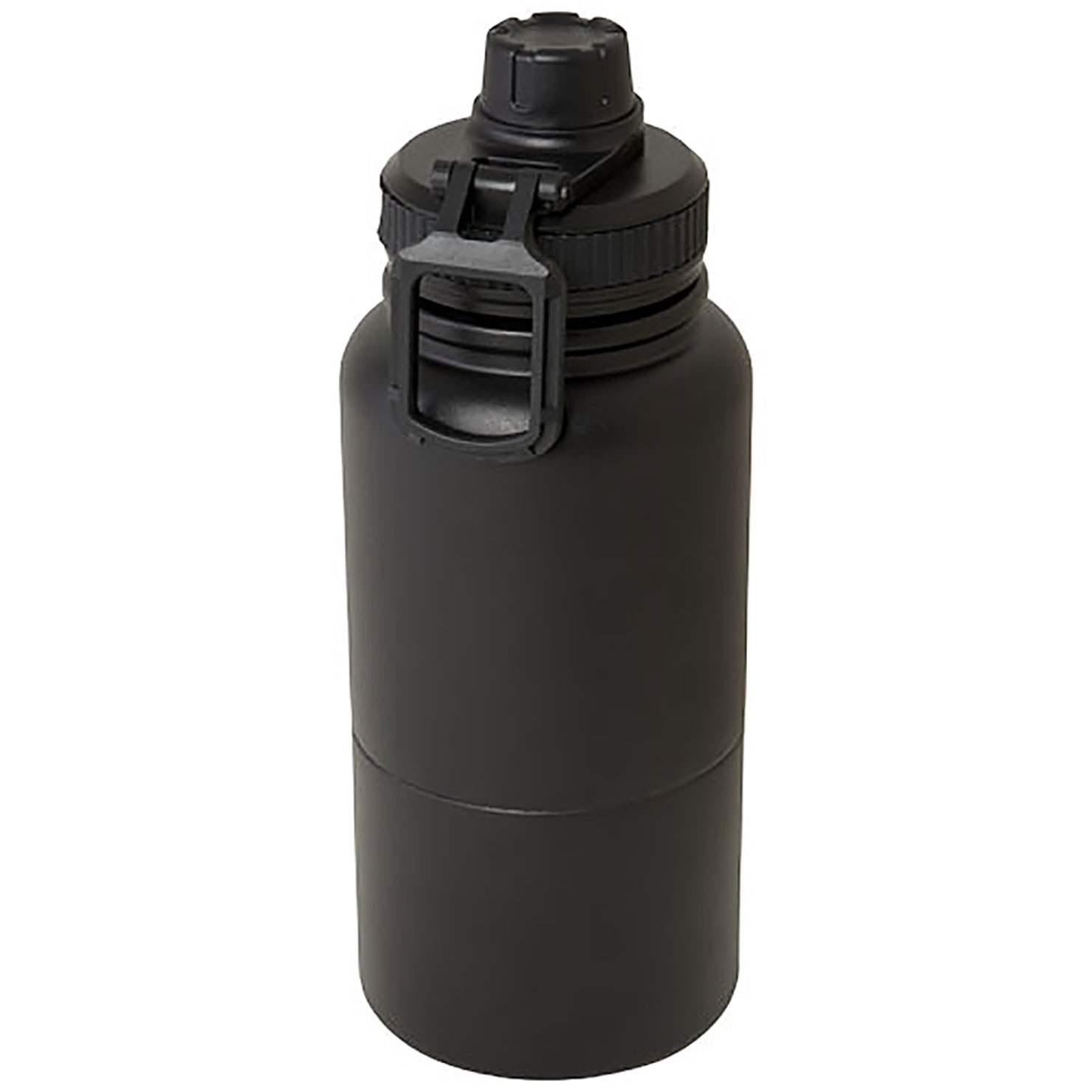 Dupeca 840 ml RCS certified stainless steel insulated sport bottle - black