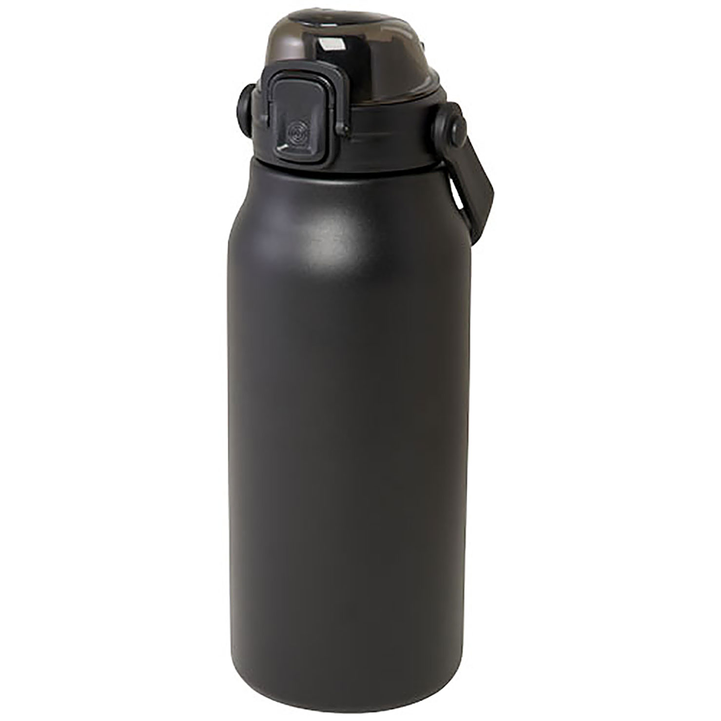 Giganto 1600 ml RCS-zertifizierte Kupfer-Vakuum Isolierflasche aus recyceltem Edelstahl  - schwarz