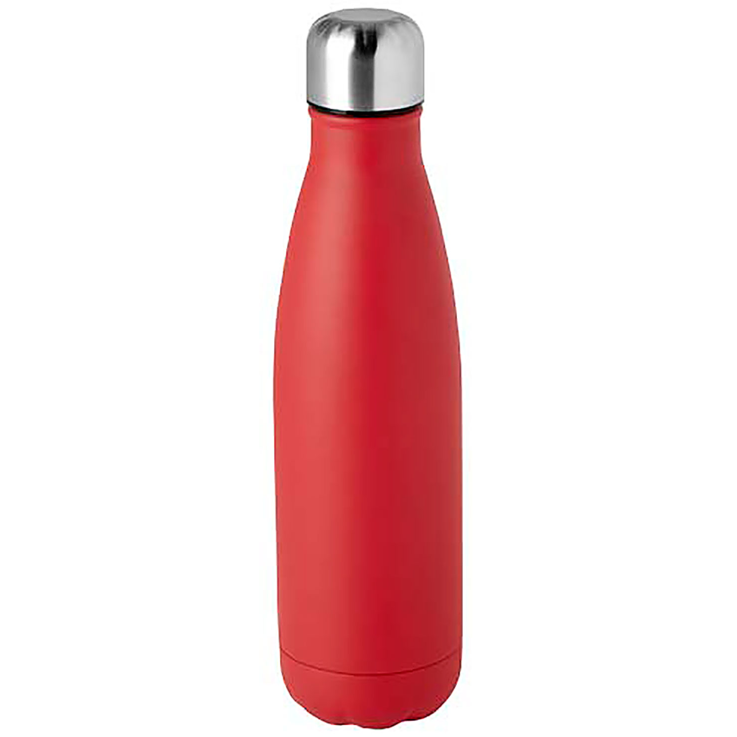 Cove 500 ml RCS certified recycled stainless steel vacuum insulated bottle  - red