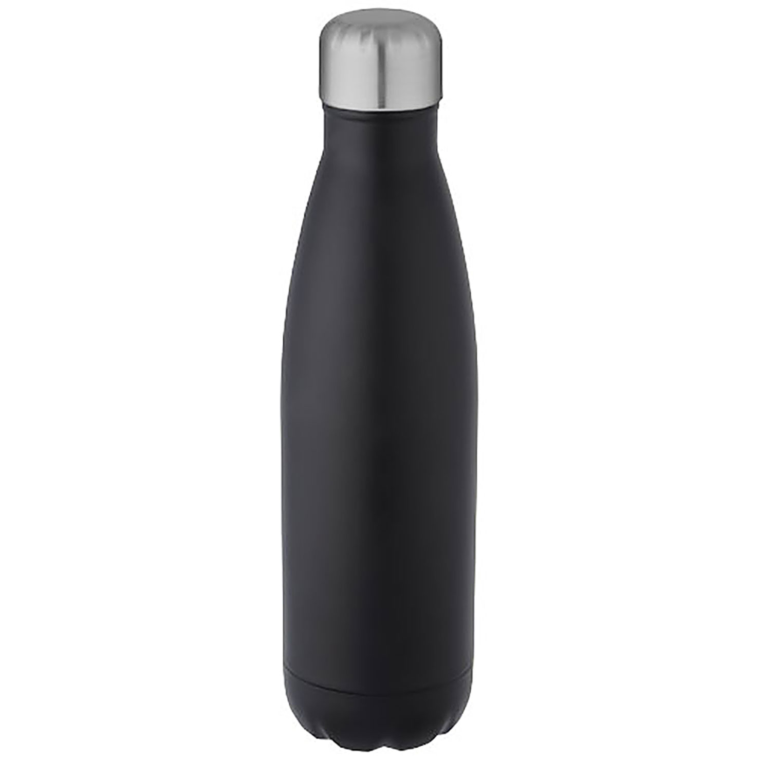 Cove 500 ml RCS certified recycled stainless steel vacuum insulated bottle  - black