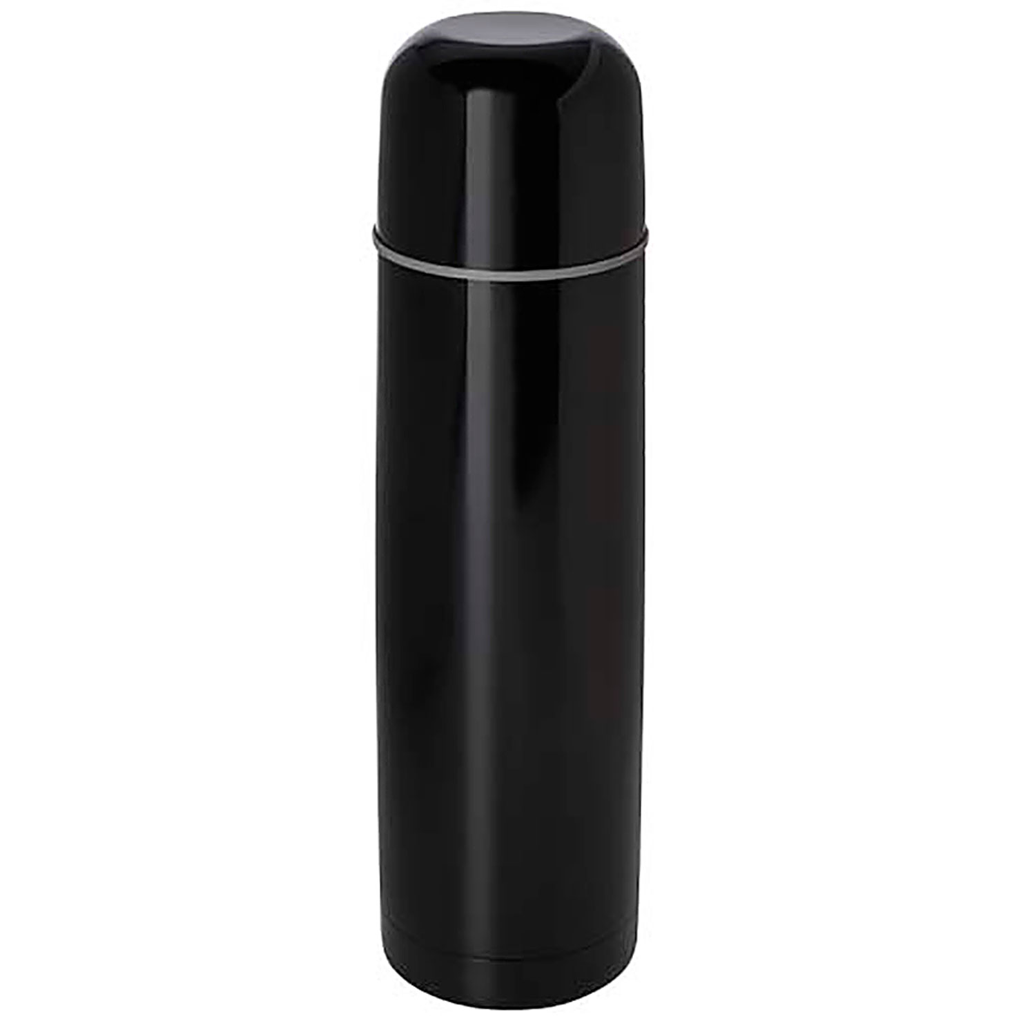 Sullivan 750 ml RCS certified recycled stainless steel vacuum insulated flask - black