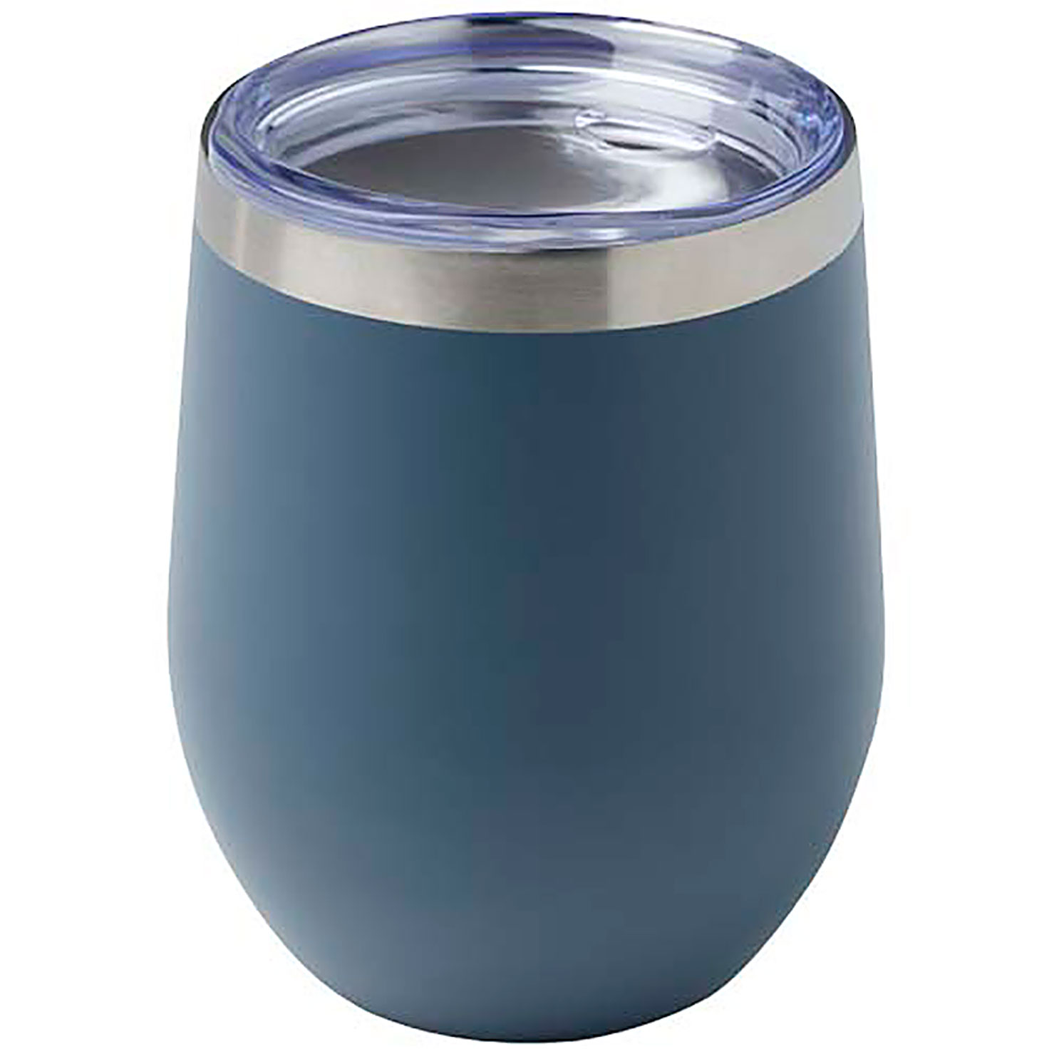 Corzo 350 ml RCS certified recycled stainless steel copper vacuum insulated cup - blue