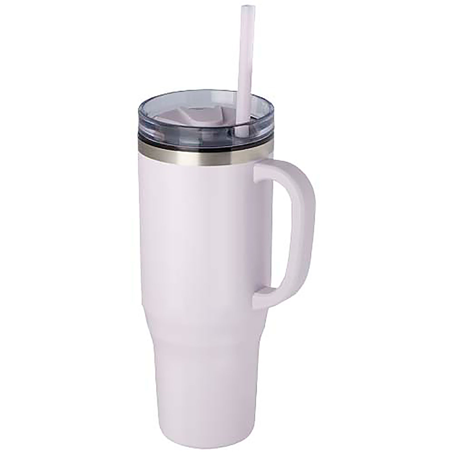 Melbourne 1200 ml RCS certified insulated tumbler with straw - violet