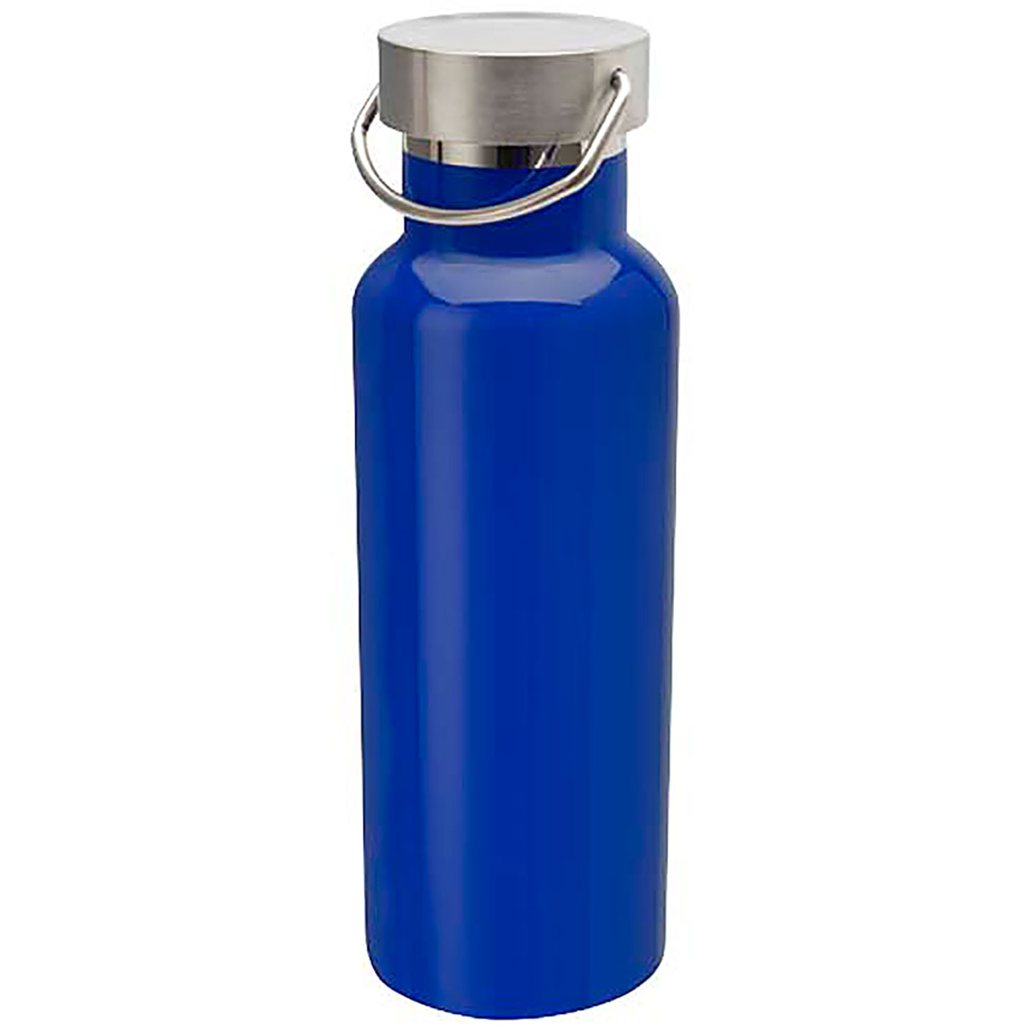 Thor 500 ml RCS-zertifizierte Trinkflasche aus Edelstahl - azurblau  