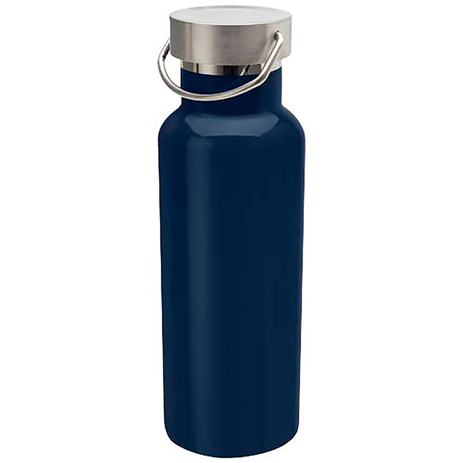 Thor 500 ml RCS certified recycled stainless steel water bottle - blue