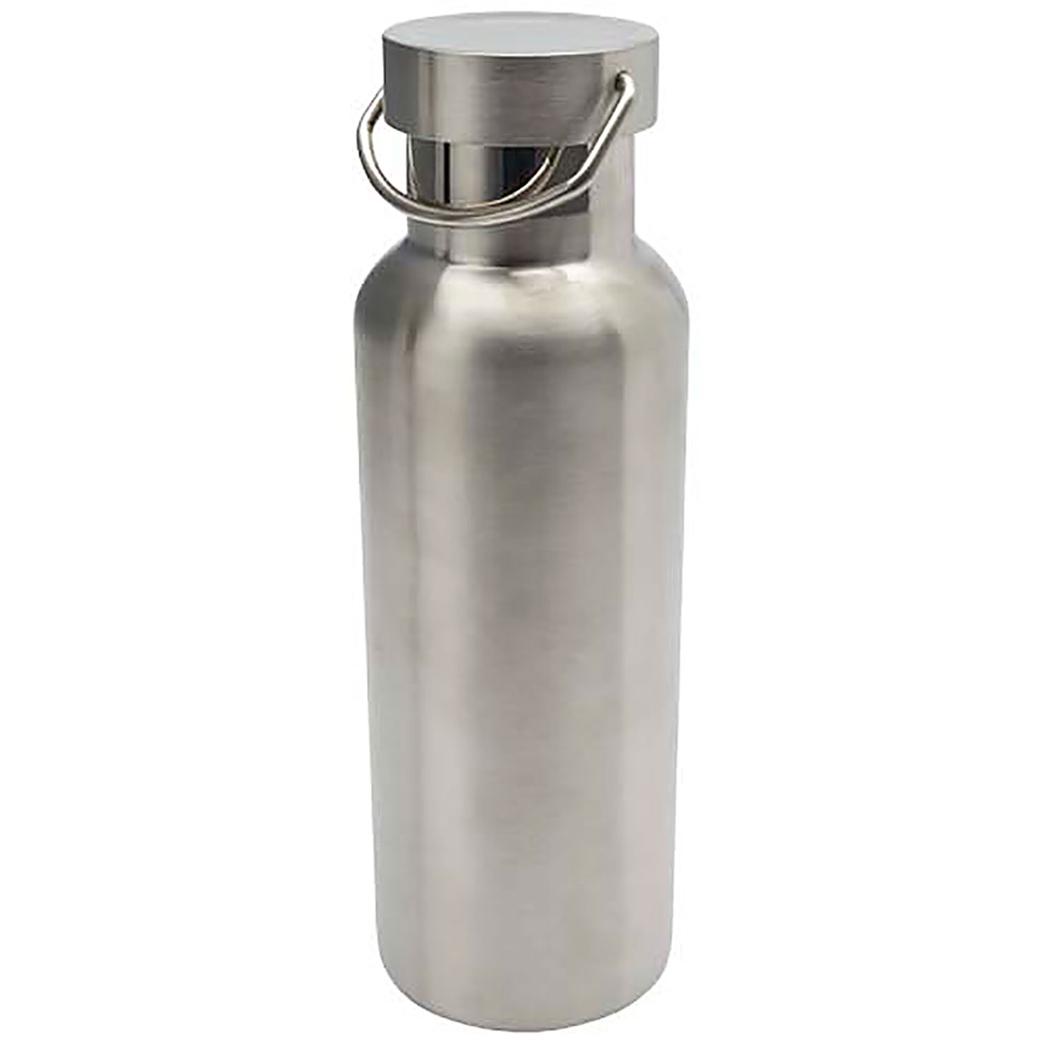 Thor 500 ml RCS-zertifizierte Trinkflasche aus Edelstahl - Silber