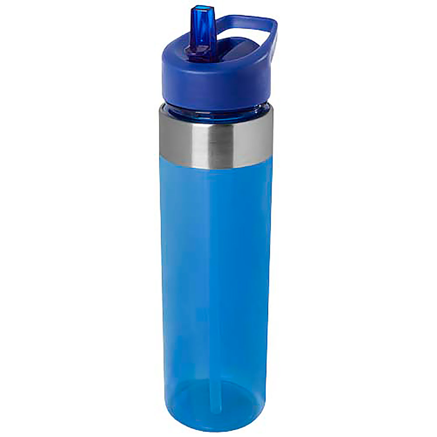 Dylan 650 ml Tritan Flasche mit Ausgussdeckel - blau