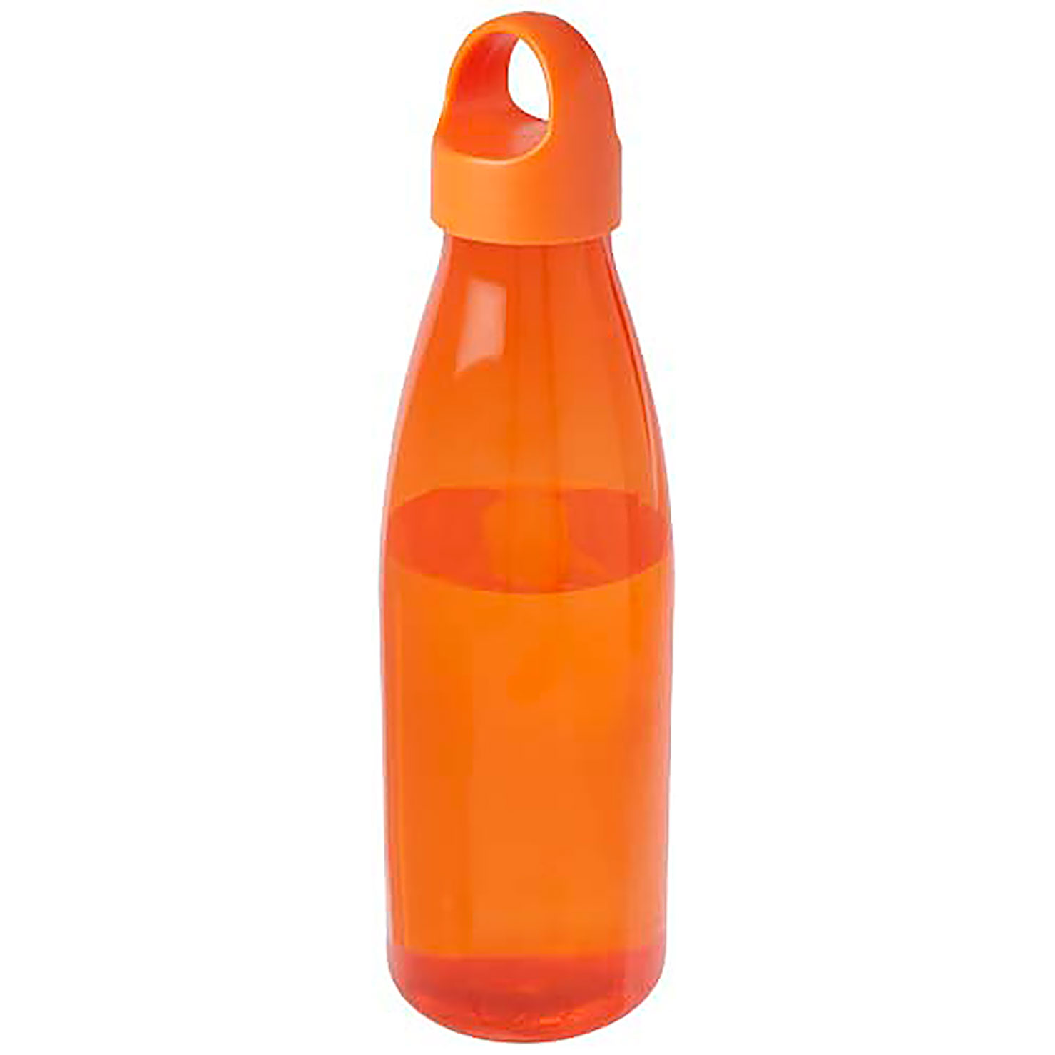 Bergen 800 ml recycled plastic water bottle - orange