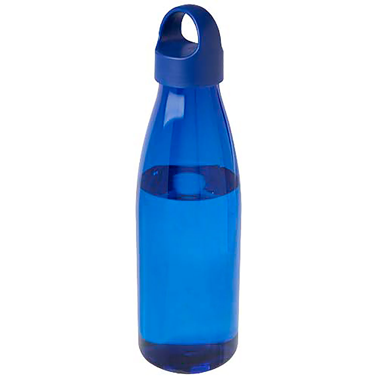 Bergen 800 ml recycled plastic water bottle - royal blue