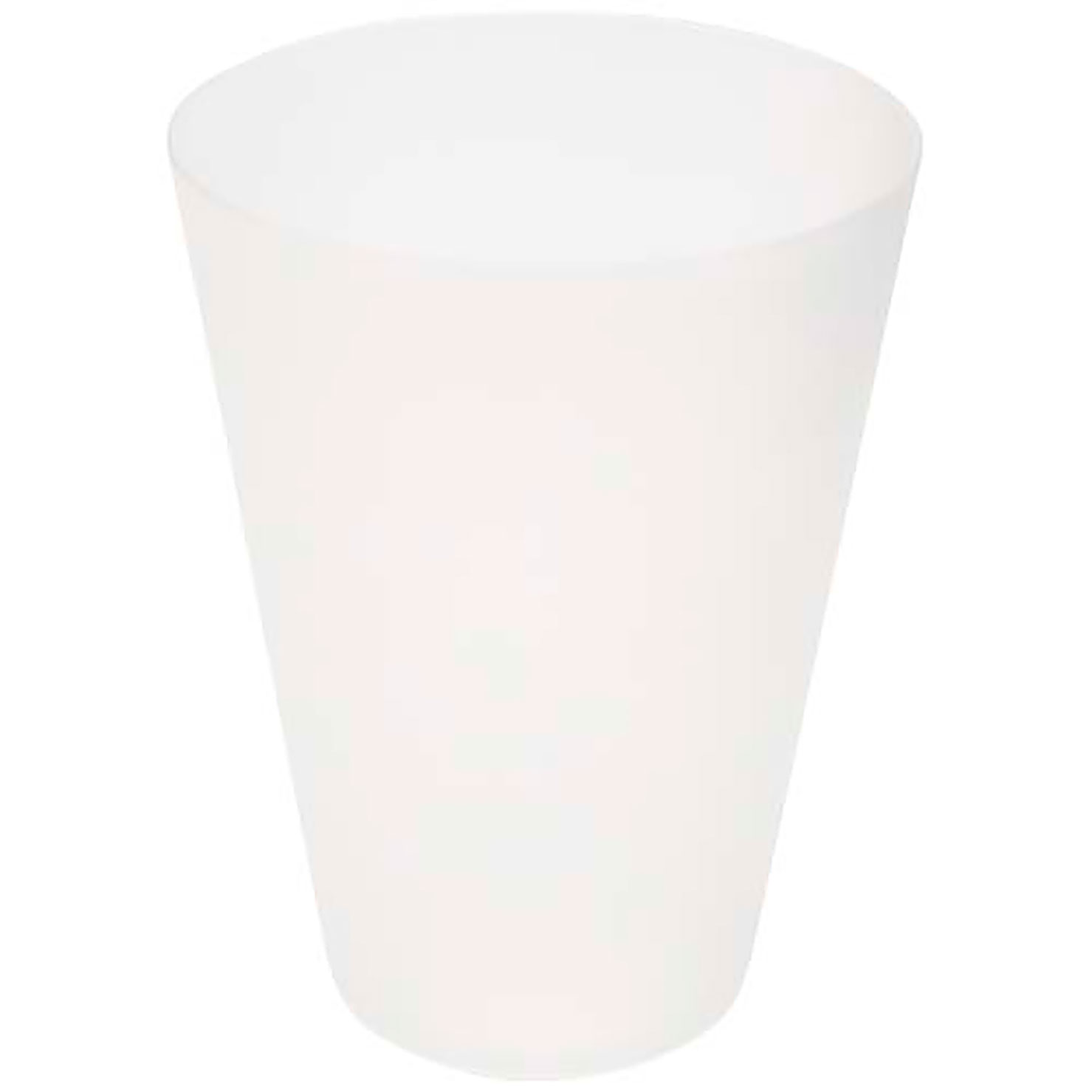 Glastonbury 300 ml reusable plastic cup - transparent