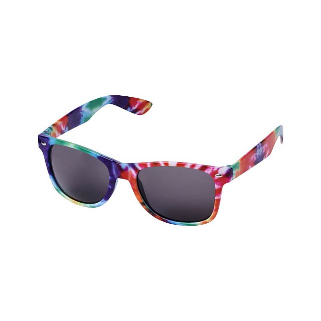 Sun Ray tie dye sunglasses - multicolor